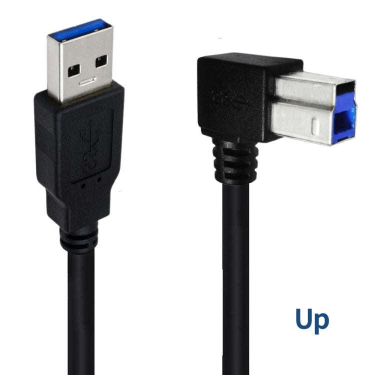 JUNSUNMAY USB 3.0 A Male to USB 3.0 B Male Adapter Cable Cord 1.6ft/0.5M for Docking Station, Ext...