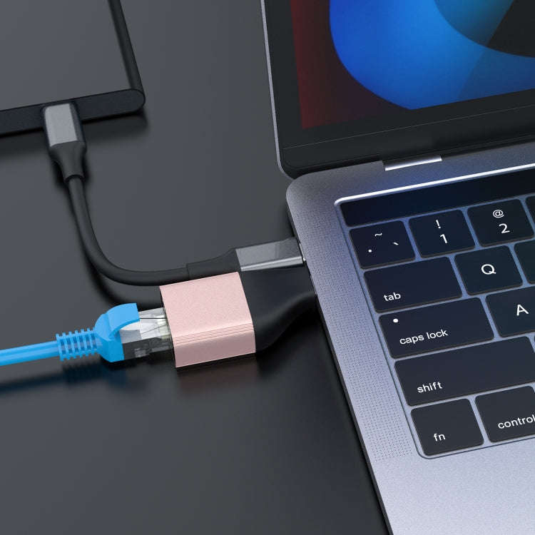 Onten UC101 Type-C 10M/100M/1000M LAN Adapter (Colors Shipped Randomly)