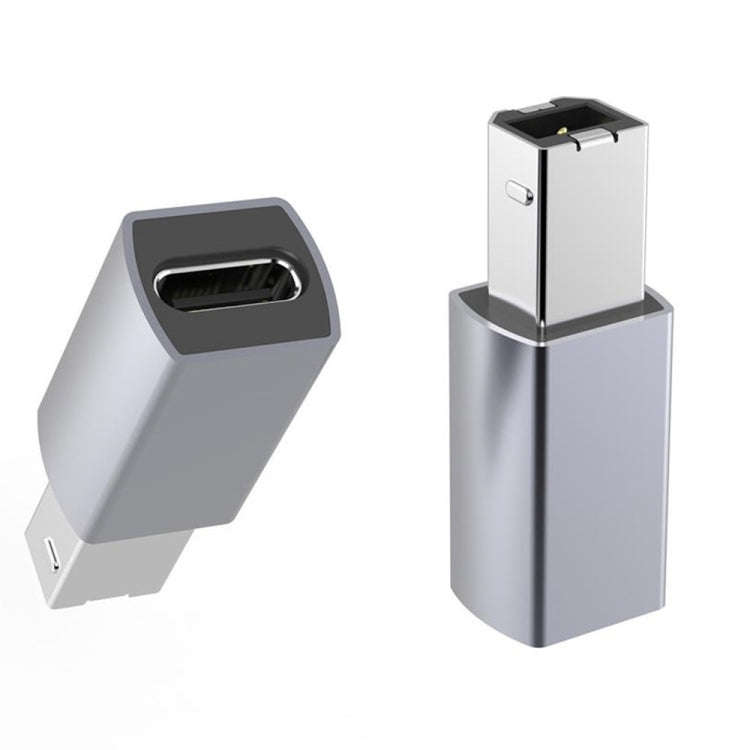 2pcs JUNSUNMAY USB Type-C Female to Male USB 2.0 Type-B Adapter Converter Connector for Printers ...