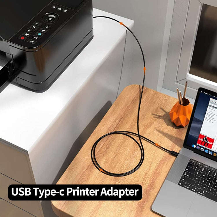2pcs JUNSUNMAY USB Type-C Female to Male USB 2.0 Type-B Adapter Converter Connector for Printers ...
