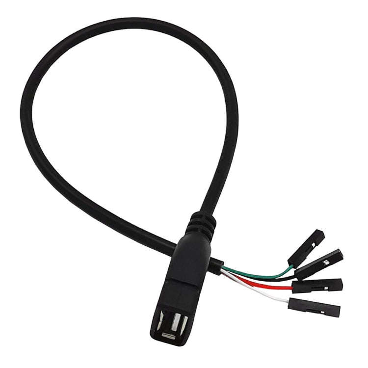 USB Female JUNSUNMAY USB 2.0 A to Female 4 Pin Dupont Motherboard Header Adapter Extender Cable, ...