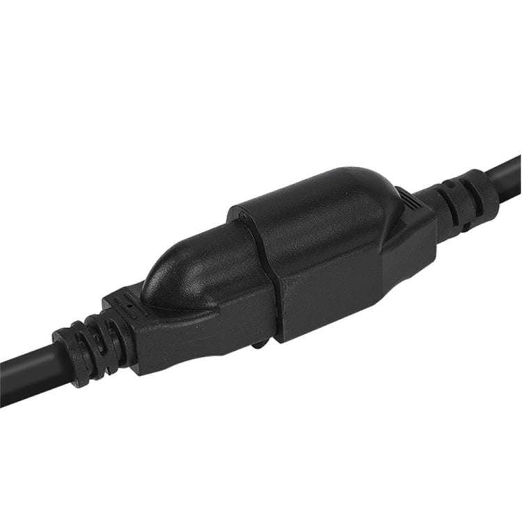 JUNSUNMAY US 1.6FT NEMA 5-15P 1 to 2 Way Outlet NEMA 5-15R SJT 16AWG 3 Prong Power Cable Wire Ext...