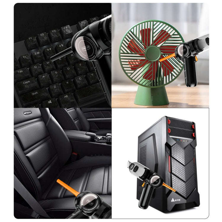 Q18 Car Strong Suction Wireless Handheld Vacuum Cleaner(Black)