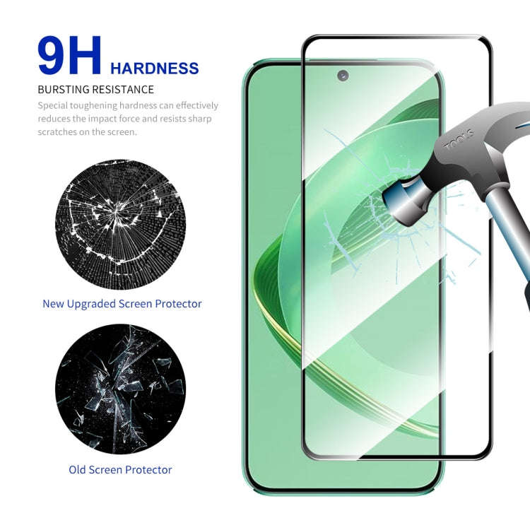For Huawei Nova 11 ENKAY 0.26mm 9H 2.5D Full Glue High Aluminum-silicon Tempered Film