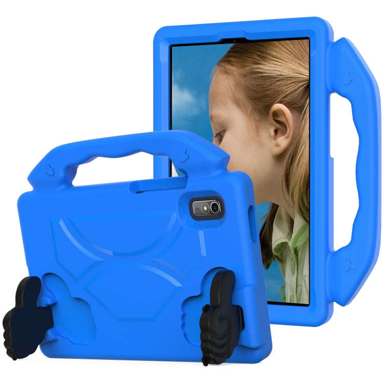 For Lenovo Tab M9 LTE 2023 Thumb Bracket EVA Shockproof Tablet Case(Blue)