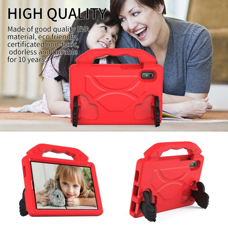 For Lenovo Tab M9 LTE 2023 Thumb Bracket EVA Shockproof Tablet Case(Red)