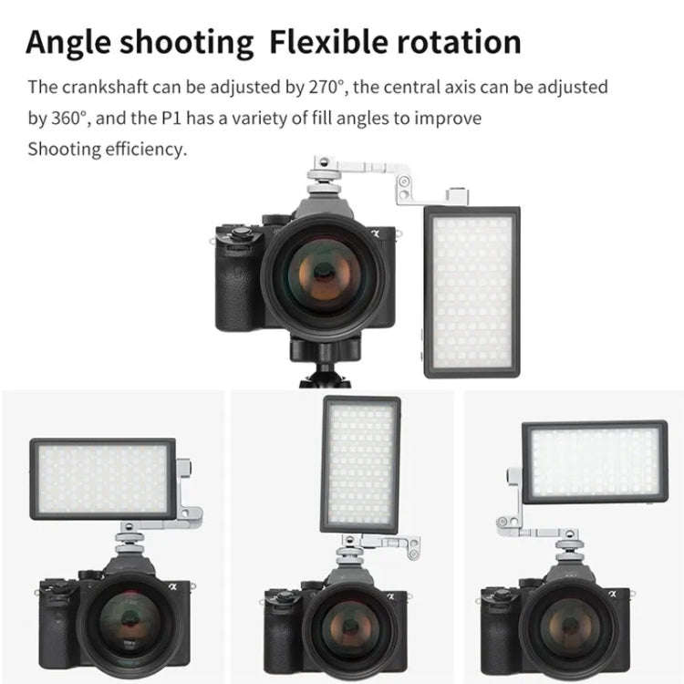 BL-P1 Portable RGB Pocket Fill Light Full Color 2500-8500K Photography Camera Light