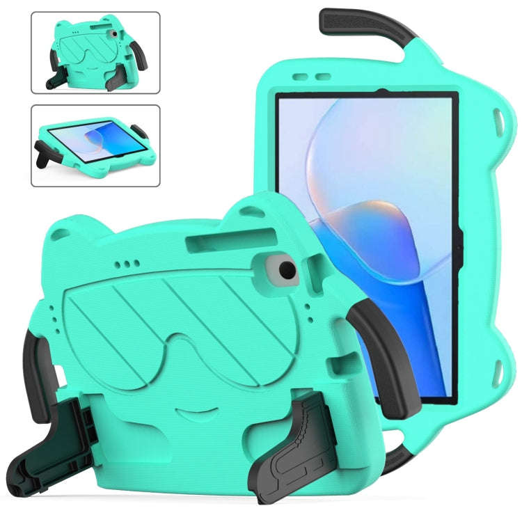 For Huawei Matepad SE 10.4 2023 Ice Baby EVA Shockproof Hard PC Tablet Case(Mint Green+Black)