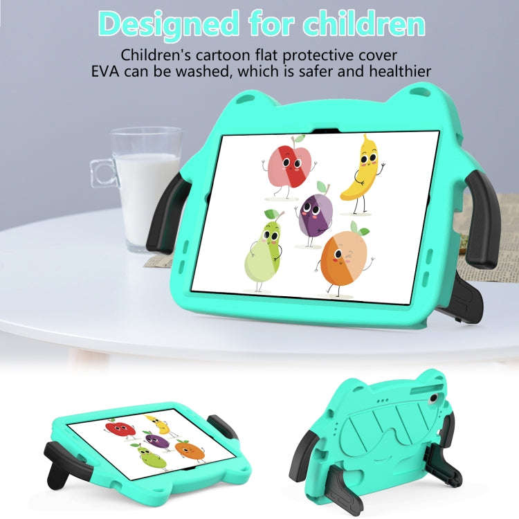 For Huawei Matepad SE 10.4 2023 Ice Baby EVA Shockproof Hard PC Tablet Case(Mint Green+Black)