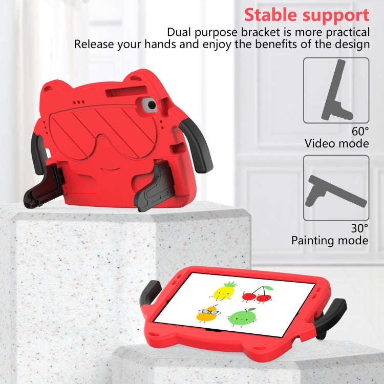 For Huawei Matepad SE 10.4 2023 Ice Baby EVA Shockproof Hard PC Tablet Case(Red+Black)