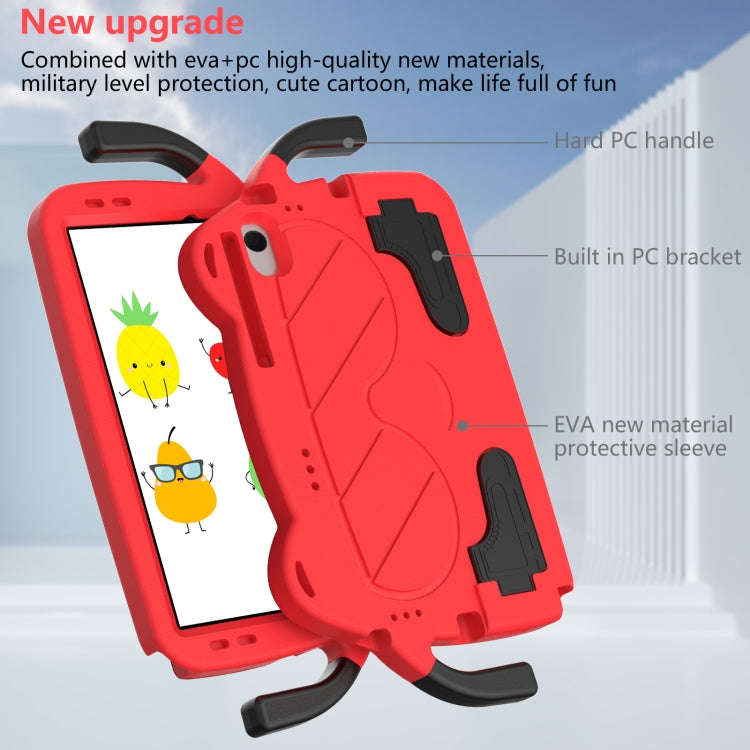 For Huawei Matepad SE 10.4 2023 Ice Baby EVA Shockproof Hard PC Tablet Case(Red+Black)