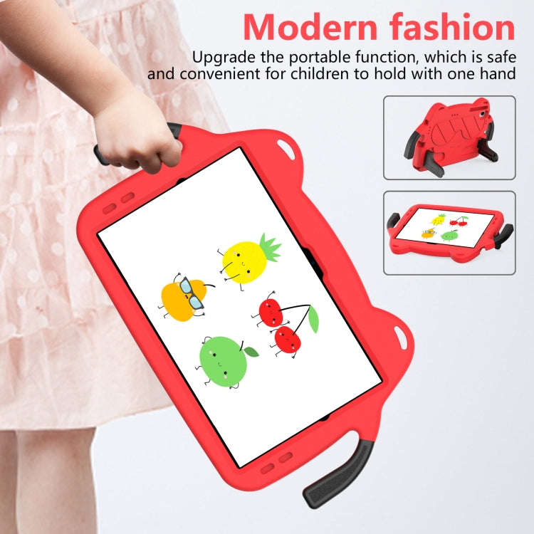 For Huawei Matepad SE 10.4 2023 Ice Baby EVA Shockproof Hard PC Tablet Case(Red+Black)