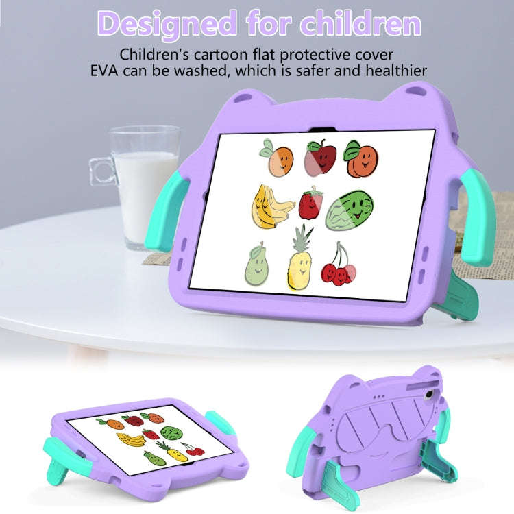 For Huawei Matepad Pro 10.8 2021/2019 Ice Baby EVA Shockproof Hard PC Tablet Case(Light Purple+Mi...