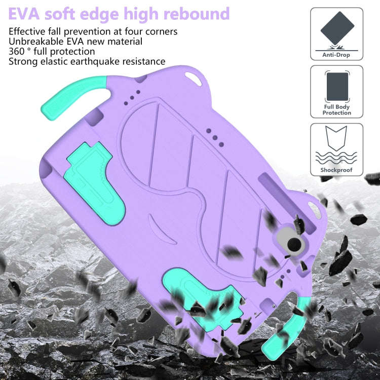 For Huawei Matepad Pro 10.8 2021/2019 Ice Baby EVA Shockproof Hard PC Tablet Case(Light Purple+Mi...