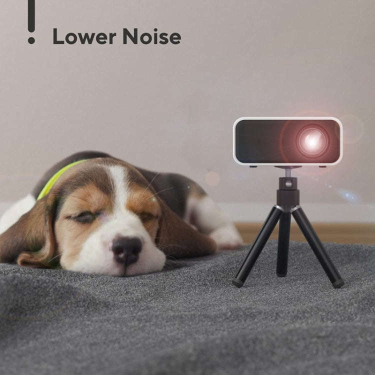 YT300 Home Multimedia Mini Remote Projector Support Mobile Phone(EU Plug Black)