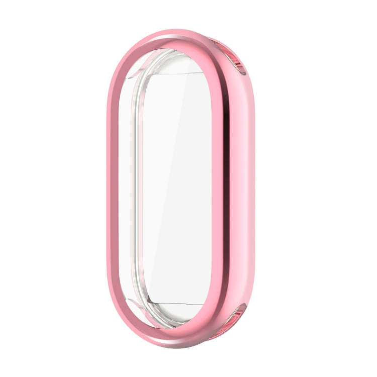 For Xiaomi Mi Band 8 ENKAY Hat-Prince Full Coverage Electroplated Soft TPU Case with Screen Prote...