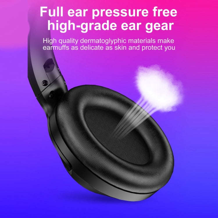 OY813 For Online Learning PC Earphones Stereo Learning Headset with Noise Cancelling Mic(Black)