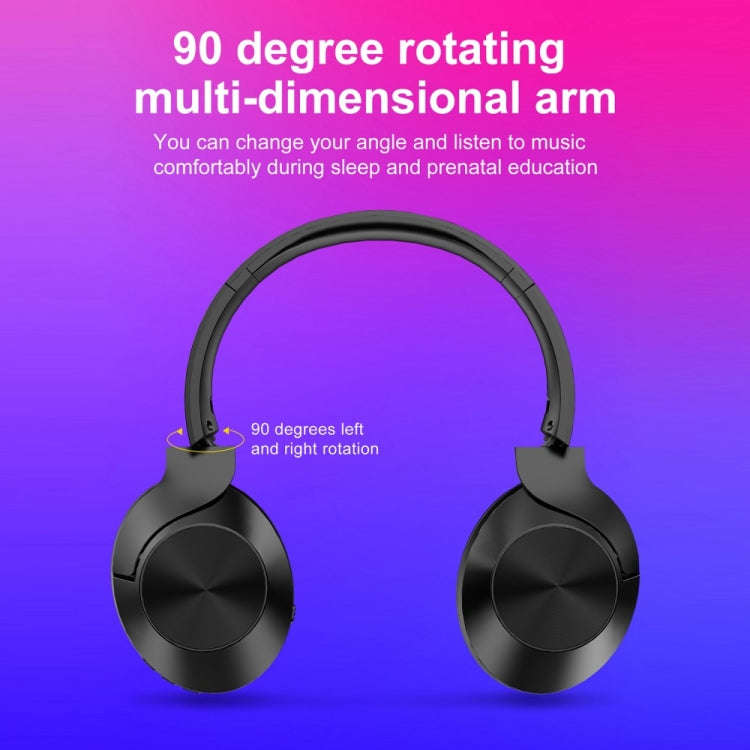 OY813 For Online Learning PC Earphones Stereo Learning Headset with Noise Cancelling Mic(Black)