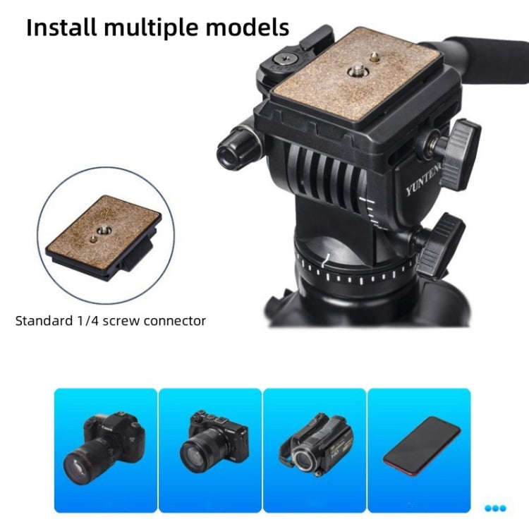 Yunteng VCT-3000 Professional Aluminum Tripod Camera Stand with Pan Head