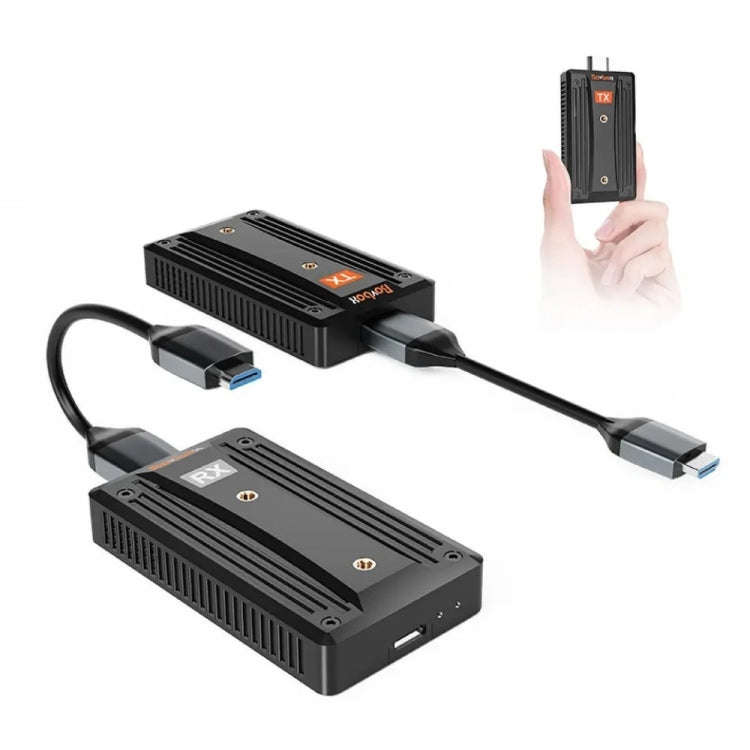 090 Mini HD Video Transmission Wireless Projector One to One Computer Image Transmission Wireless...