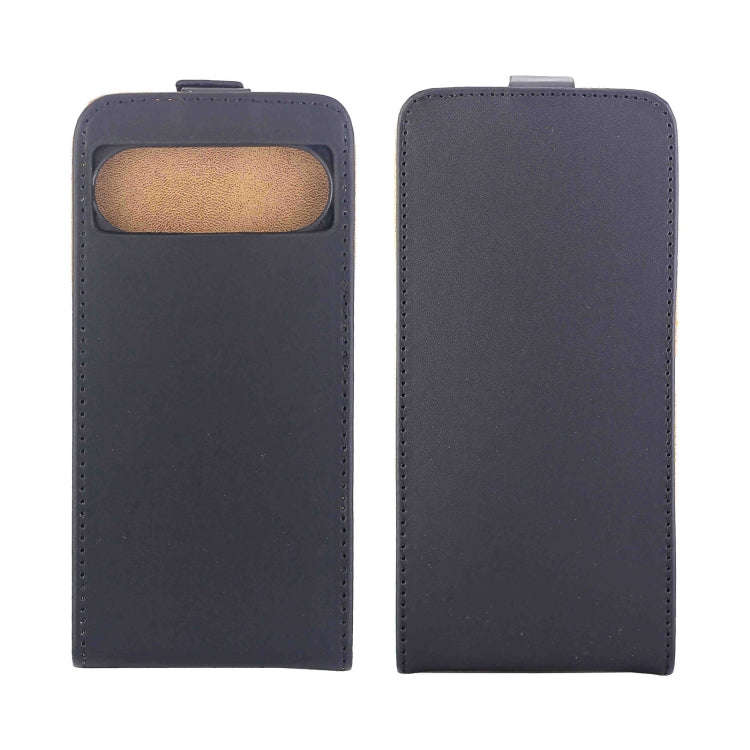 For Google Pixel 9 / 9 Pro Vertical Flip Leather Phone Case with Card Slot(Black)