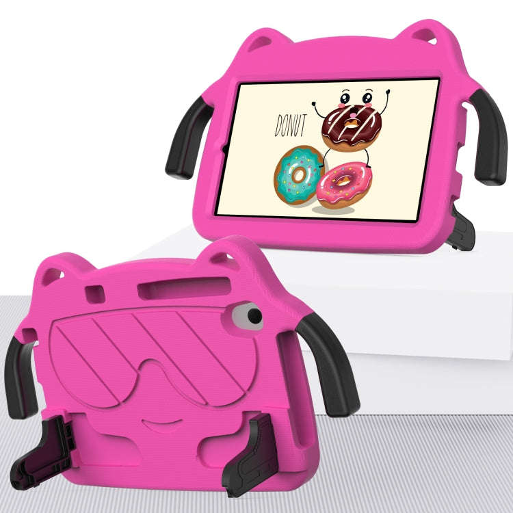For Huawei MatePad T8 8.0 2020 Ice Baby EVA Shockproof Hard PC Tablet Case(Rose Red+Black)