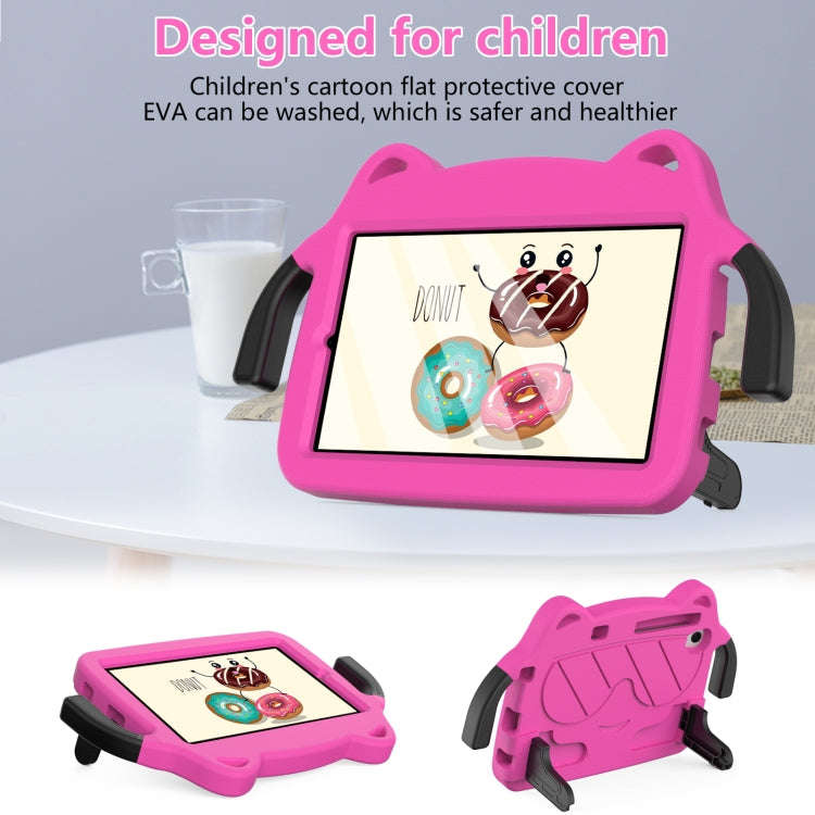 For Huawei MatePad T8 8.0 2020 Ice Baby EVA Shockproof Hard PC Tablet Case(Rose Red+Black)