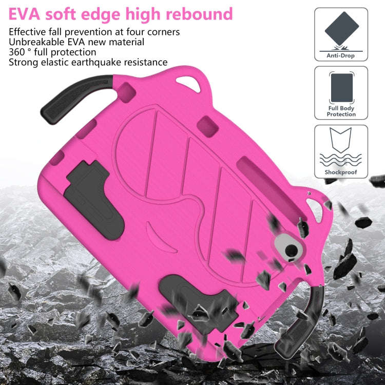 For Huawei MatePad T8 8.0 2020 Ice Baby EVA Shockproof Hard PC Tablet Case(Rose Red+Black)