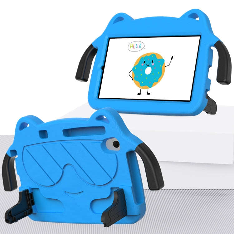 For Huawei MatePad T8 8.0 2020 Ice Baby EVA Shockproof Hard PC Tablet Case(Sky Blue+Black)