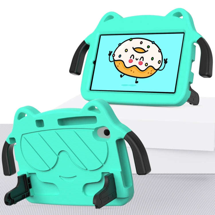 For Huawei MatePad T8 8.0 2020 Ice Baby EVA Shockproof Hard PC Tablet Case(Mint Green+Black)