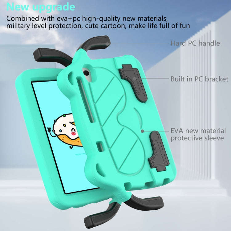 For Huawei MatePad T8 8.0 2020 Ice Baby EVA Shockproof Hard PC Tablet Case(Mint Green+Black)