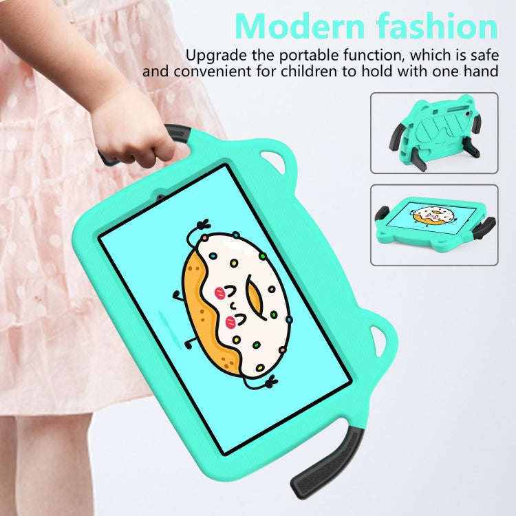 For Huawei MatePad T8 8.0 2020 Ice Baby EVA Shockproof Hard PC Tablet Case(Mint Green+Black)