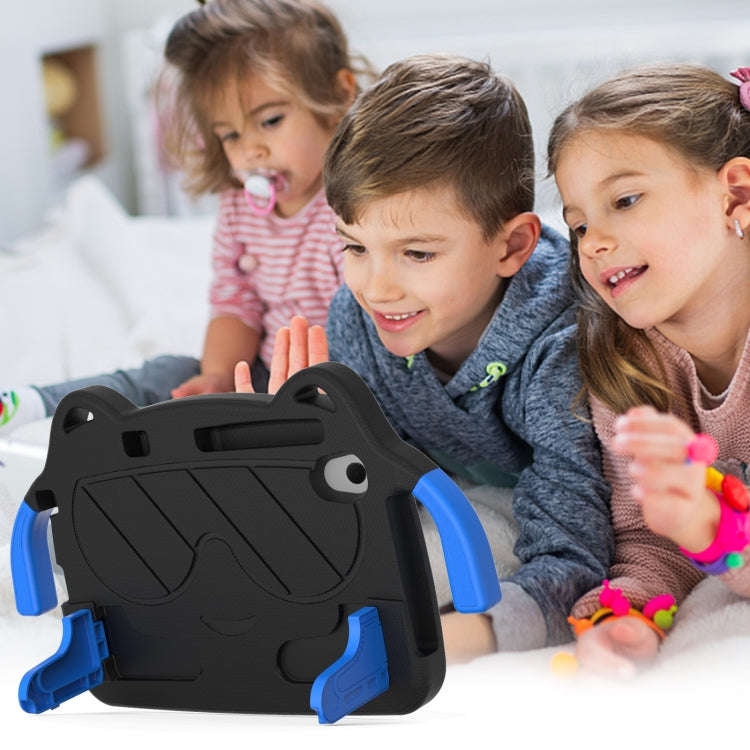 For Huawei MatePad T8 8.0 2020 Ice Baby EVA Shockproof Hard PC Tablet Case(Black+Blue)