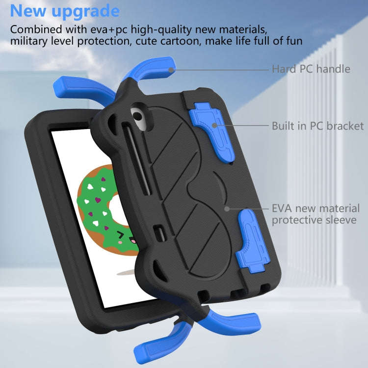 For Huawei MatePad T8 8.0 2020 Ice Baby EVA Shockproof Hard PC Tablet Case(Black+Blue)