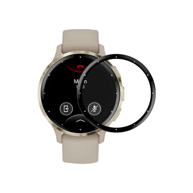 For Garmin Venu 3S ENKAY 3D Full Coverage Soft PC Edge PMMA HD Screen Protector Film