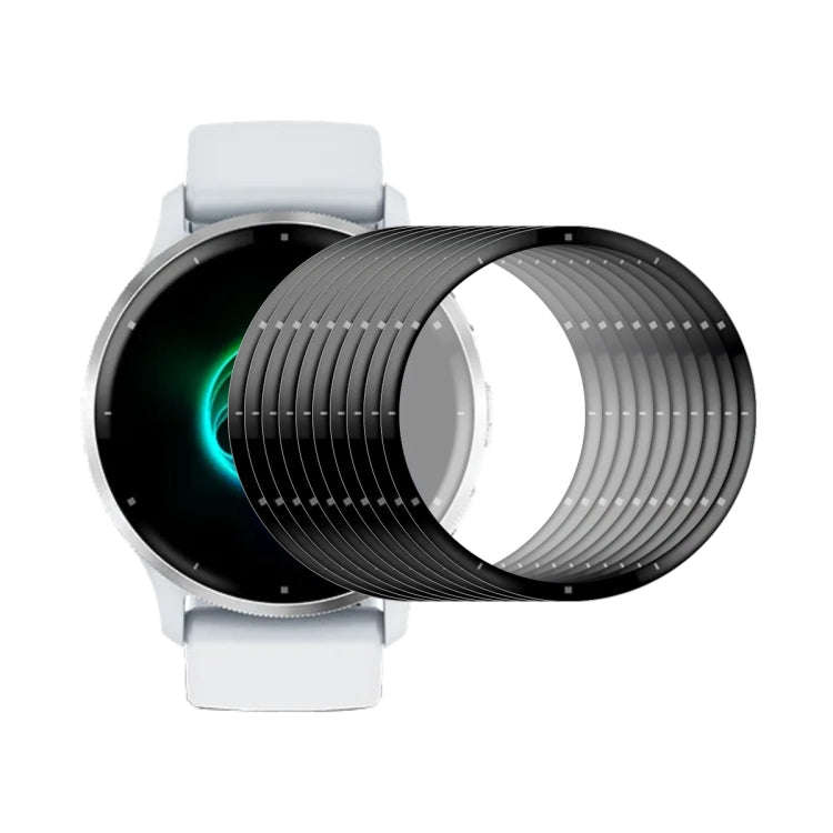 For Garmin Venu 3 10pcs ENKAY 3D Full Coverage Soft PC Edge PMMA HD Screen Protector Film