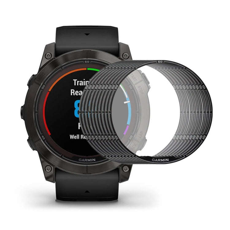 For Garmin Fenix 7 Pro 10pcs ENKAY 3D Full Coverage Soft PC Edge PMMA HD Screen Protector Film