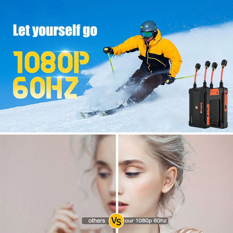 900S Pro Wireless Screen Casting HD Video Transmitter Receiver 300m Wireless Display Dongle Adapt...