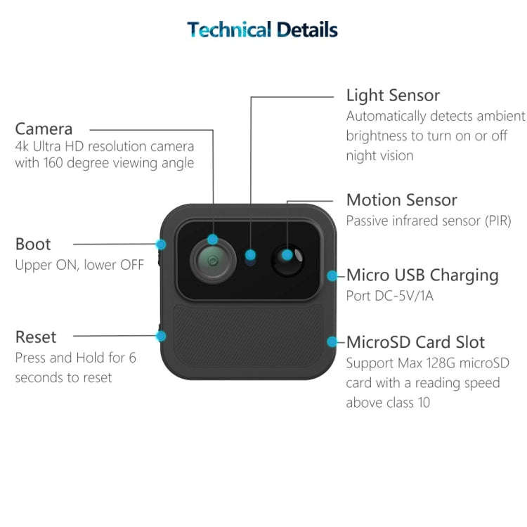 R9 Portable Cell Phone Remote Webcam Home Wireless WiFi Camera HD Night Vision Monitor Camera