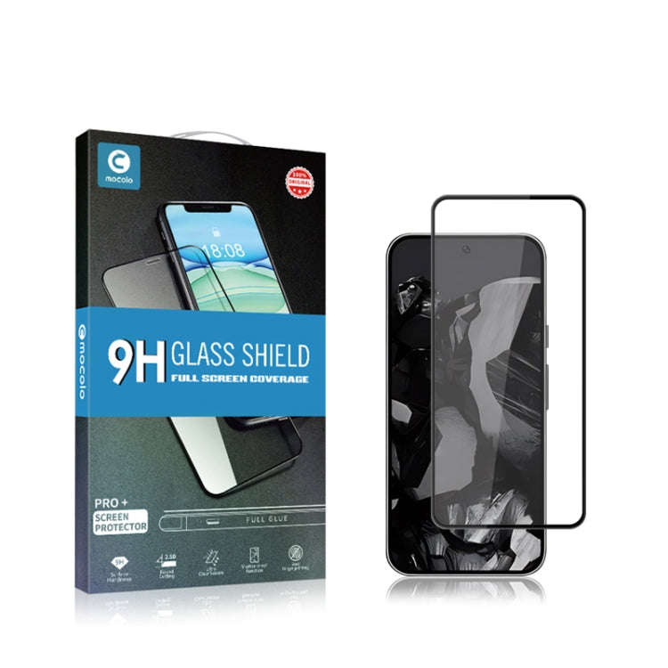 For Google Pixel 9 mocolo 2.5D Full Glue Full Cover Tempered Glass Film