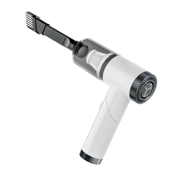 Q108 Cleaner Powerful Portable Wireless Car & Home Dual-use Hand Mini Vacuum Cleaner(White)
