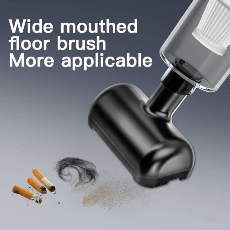 Q108 Cleaner Powerful Portable Wireless Car & Home Dual-use Hand Mini Vacuum Cleaner(White)