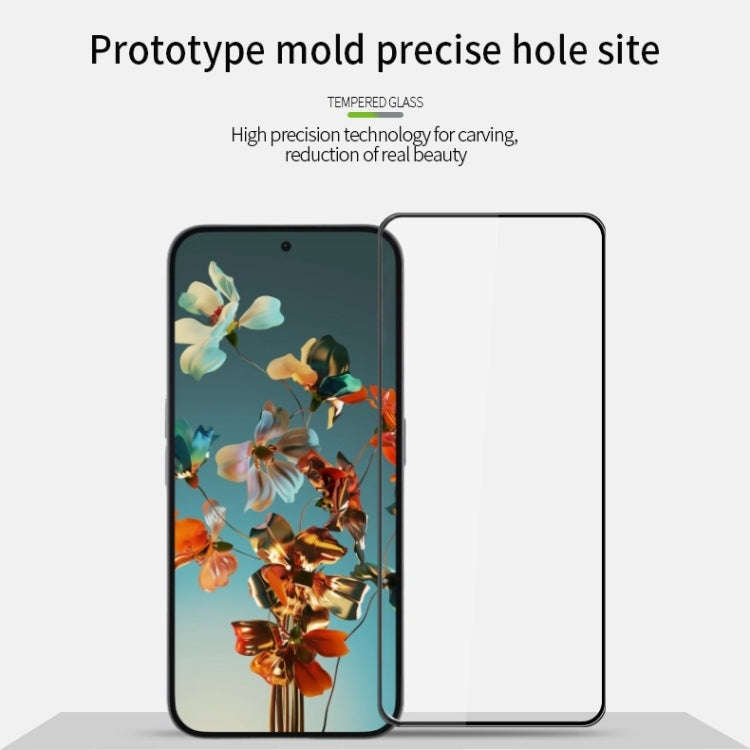 For Nothing Phone 2a Plus PINWUYO 9H 3D Curved Full Screen Explosion-proof Tempered Glass Film(Bl...