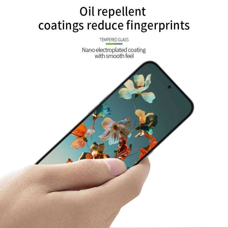 For Nothing Phone 2a Plus PINWUYO 9H 3D Curved Full Screen Explosion-proof Tempered Glass Film(Bl...