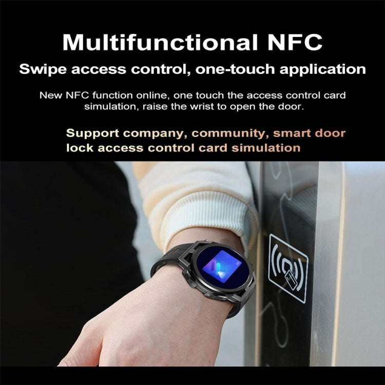 N18 1.53 inch Color Screen Smart Watch,Support Heart Rate / Blood Pressure / Sleep Monitoring (Grey)
