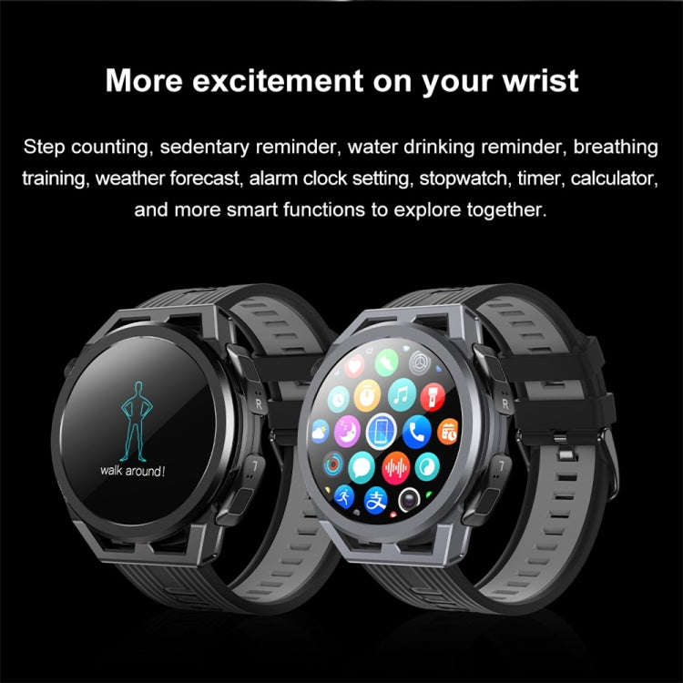 N18 1.53 inch Color Screen Smart Watch,Support Heart Rate / Blood Pressure / Sleep Monitoring (Grey)