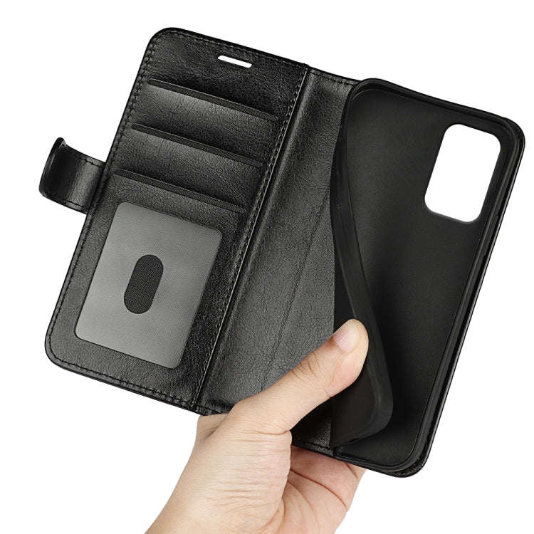 For Motorola Moto G24 Power R64 Texture Horizontal Flip Leather Phone Case(Black)