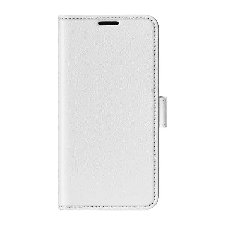 For Motorola Edge 5G 2024 R64 Texture Horizontal Flip Leather Phone Case(White)