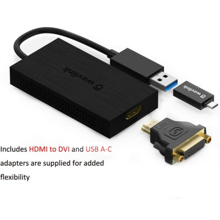 Wavlink UG7601HC Portable USB3.0-USB-C To HDMI Display Adapter