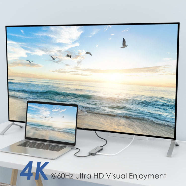 Wavlink UHP3415 85W Power Delivery USB-C/Type-C 10Gbps Hub 5 in 1 Multiport Connection Adapter